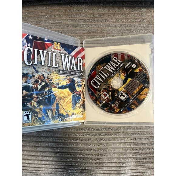 History: Civil War Secret Missions (Sony PlayStation 3)  by Activision!! - Picture 2 of 4